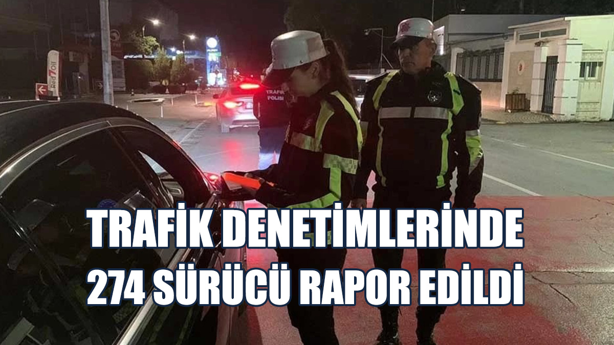 Denetimlerde 22 Araç Trafikten Men Edildi