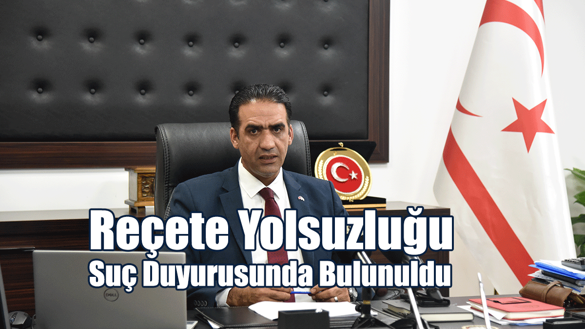 Reçete Yolsuzluğu... Polise Suç Duyurusunda Bulunuldu
