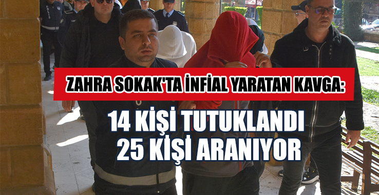 Dehşete Neden Olan Kavga: 14 Tutuklu, 25 Kişi Aranıyor