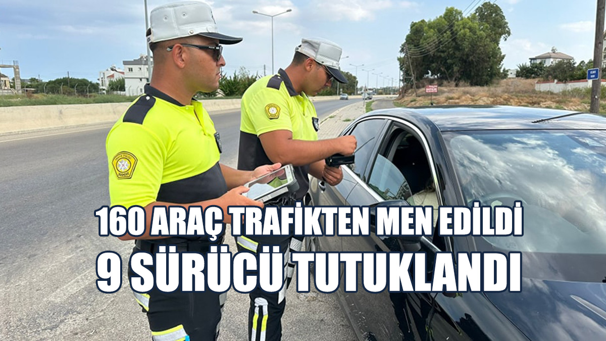 Denetimlerde bin 915 Sürücü Rapor Edildi