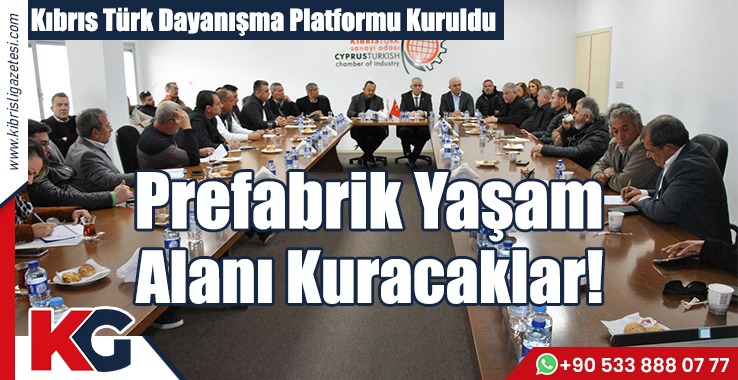Kıbrıs Türk Dayanışma Platformu Kuruldu