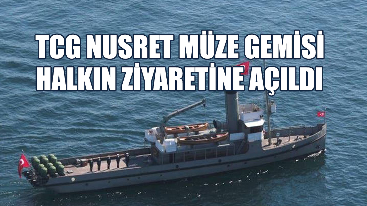 Gemi Bugün Ve Yarın Girne Limanı’nda Halkın Ziyaretine Açık Olacak