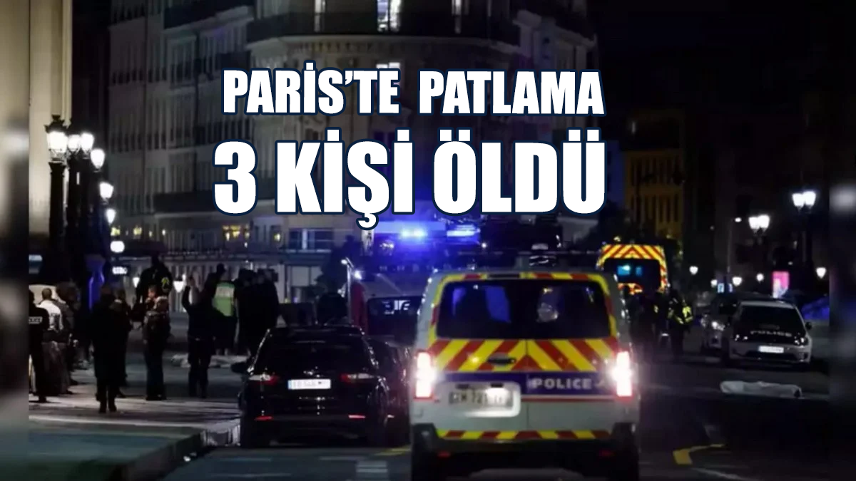 Fransa'nın Başkenti Paris'te Bir Apartmanda Patlama