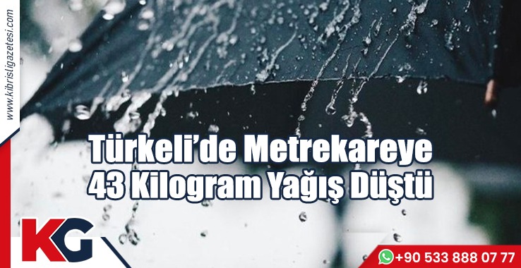 Türkeli’de Metrekareye 43 Kilogram Yağış Düştü