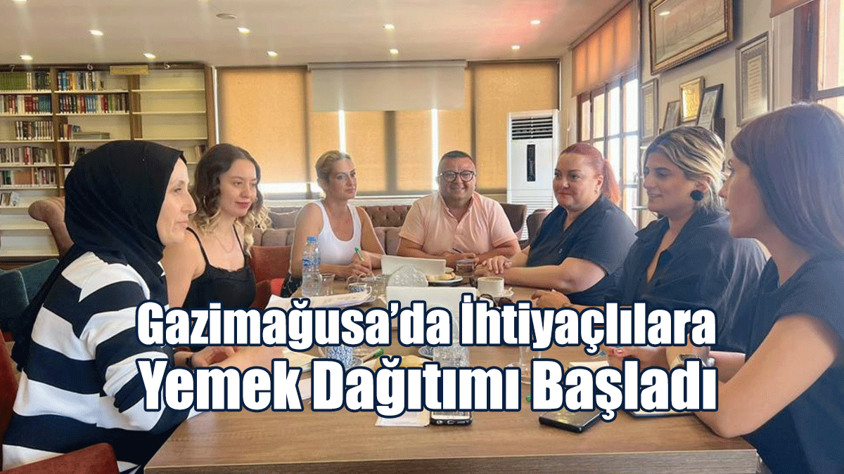 Gazimağusa’da İhtiyaçlılara Yemek Dağıtımı Başladı