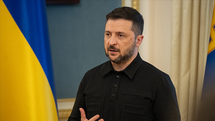 Zelenskiy Kıbrıs'a geldi