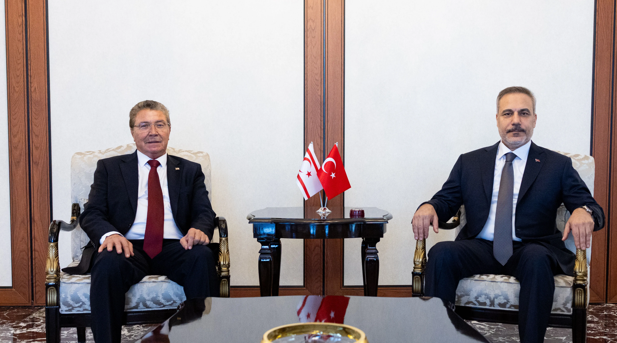 Üstel, Fidan ile Ankara'da görüştü