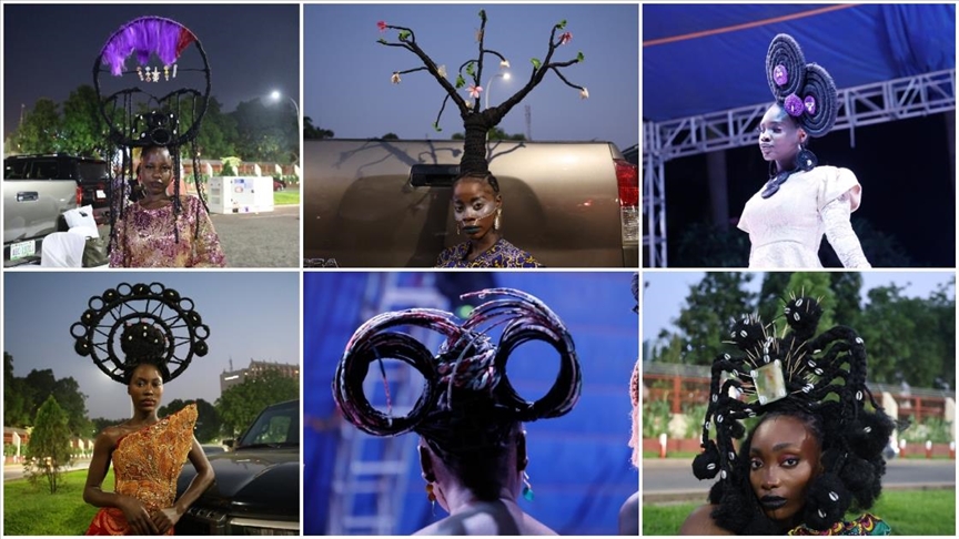 Nijerya'da Afro Saç Kültürü ve Güzellik Festivali düzenlendi