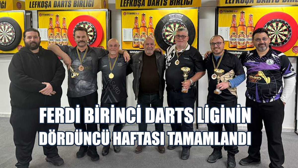 Tuborg Ferdi Birinci Darts Liginin Dördüncü Haftası Tamamlandı