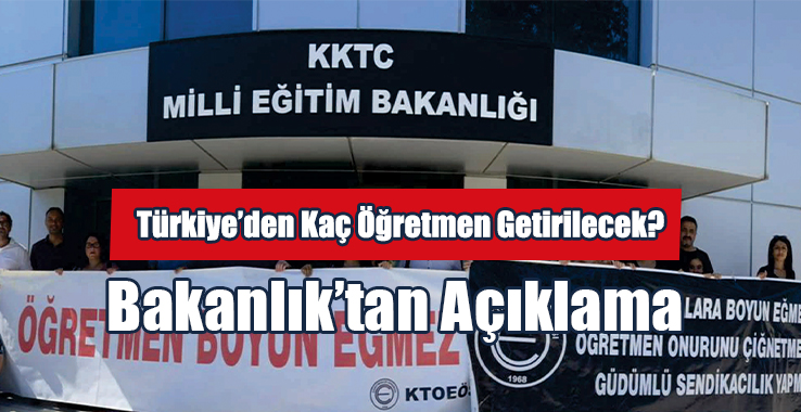 Eğitim Bakanlığı’ndan Açıklama!
