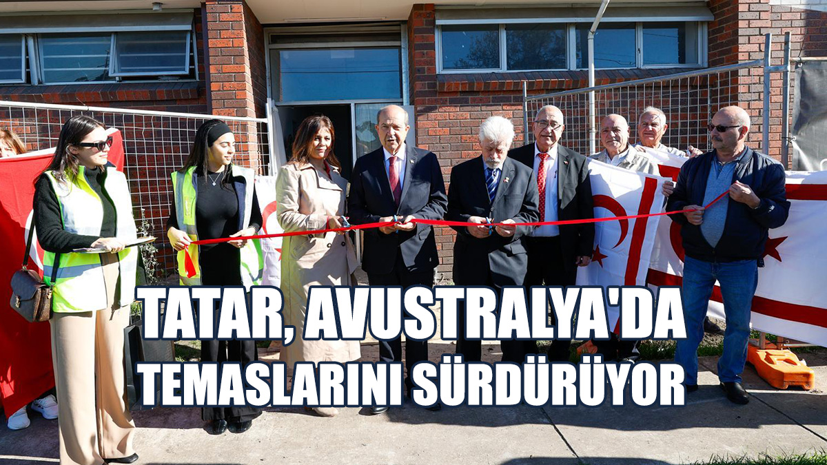 Tatar, Yenilenen Kuzey Kıbrıs Türk Toplum Merkezi Binasının Açılışına Katıldı