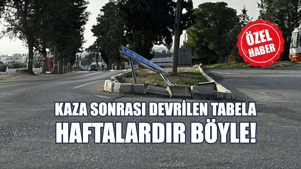 "Ağırdağ” Tabelası Haftalardır Düzeltilmedi