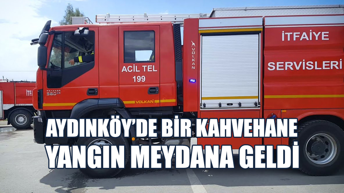 Alayköy'de Yangın...