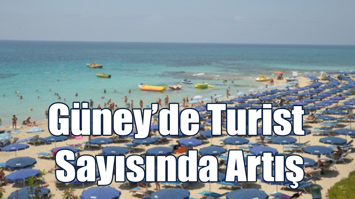 Güney Kıbrıs’ta Turist Sayısında Artış