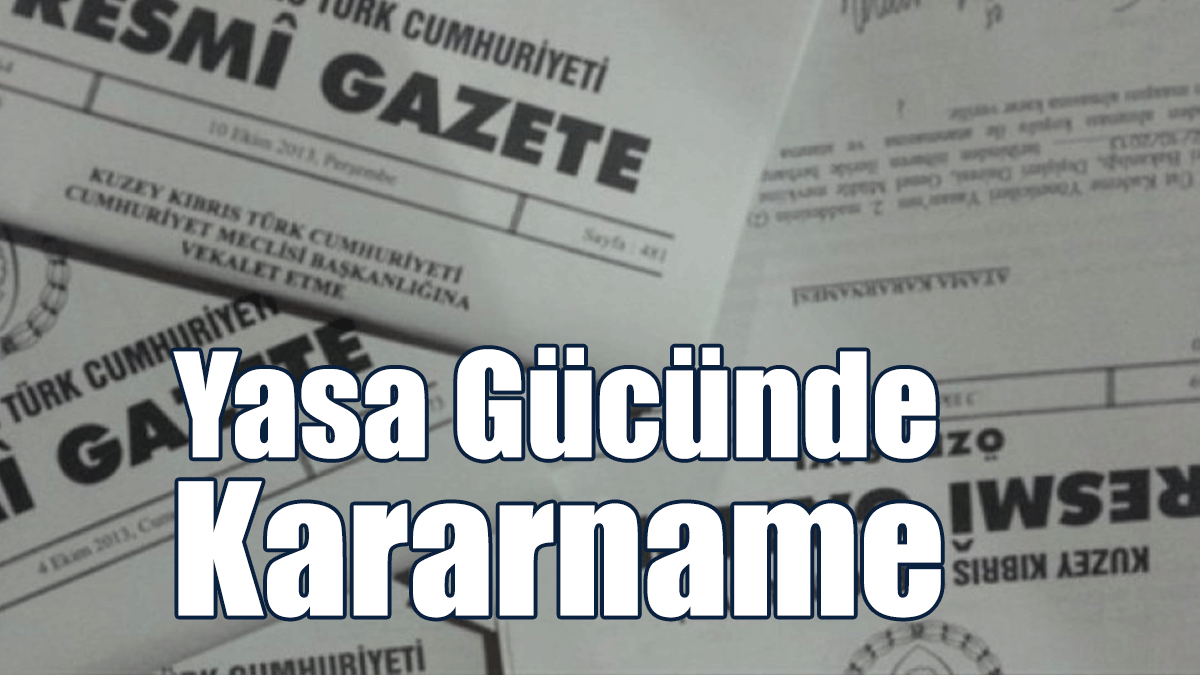 “Motorlu Araç Sürüş Sınavına Erken Girebilmek İçin Yasa Gücünde Kararname” Yapıldı