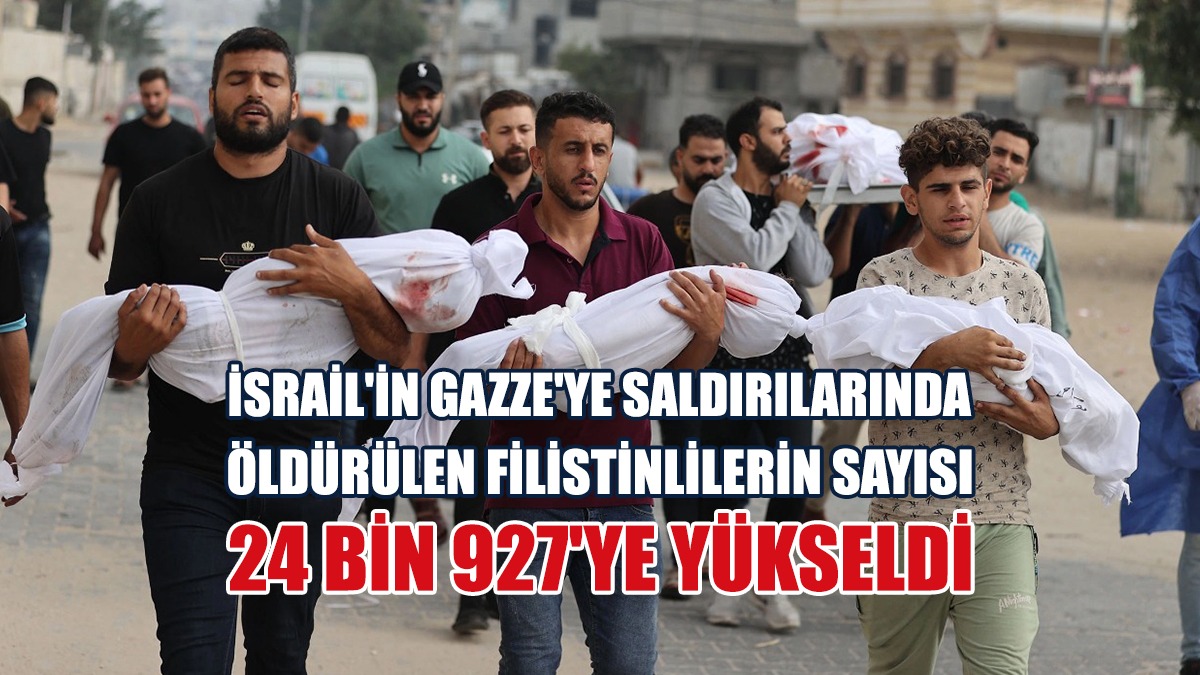 İsrail Saldırılarında Öldürülen Filistinli Sayısı 25 Bine Yaklaştı