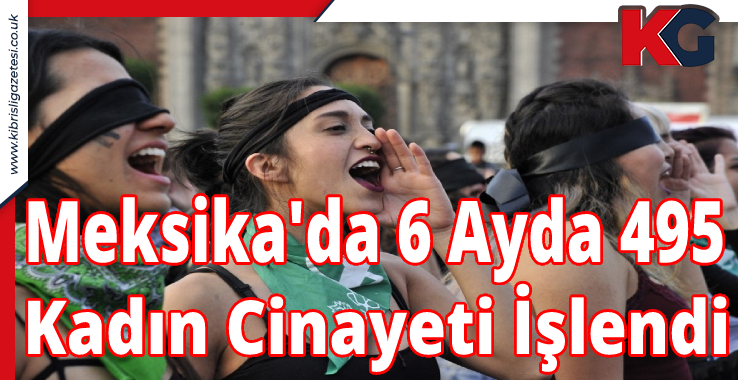 Meksika'da 6 Ayda 495 Kadın Cinayeti İşlendi