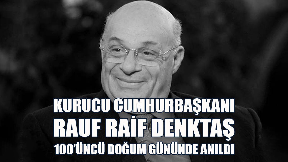 Kurucu Cumhurbaşkanı Denktaş 100’üncü Doğum Gününde Anıldı