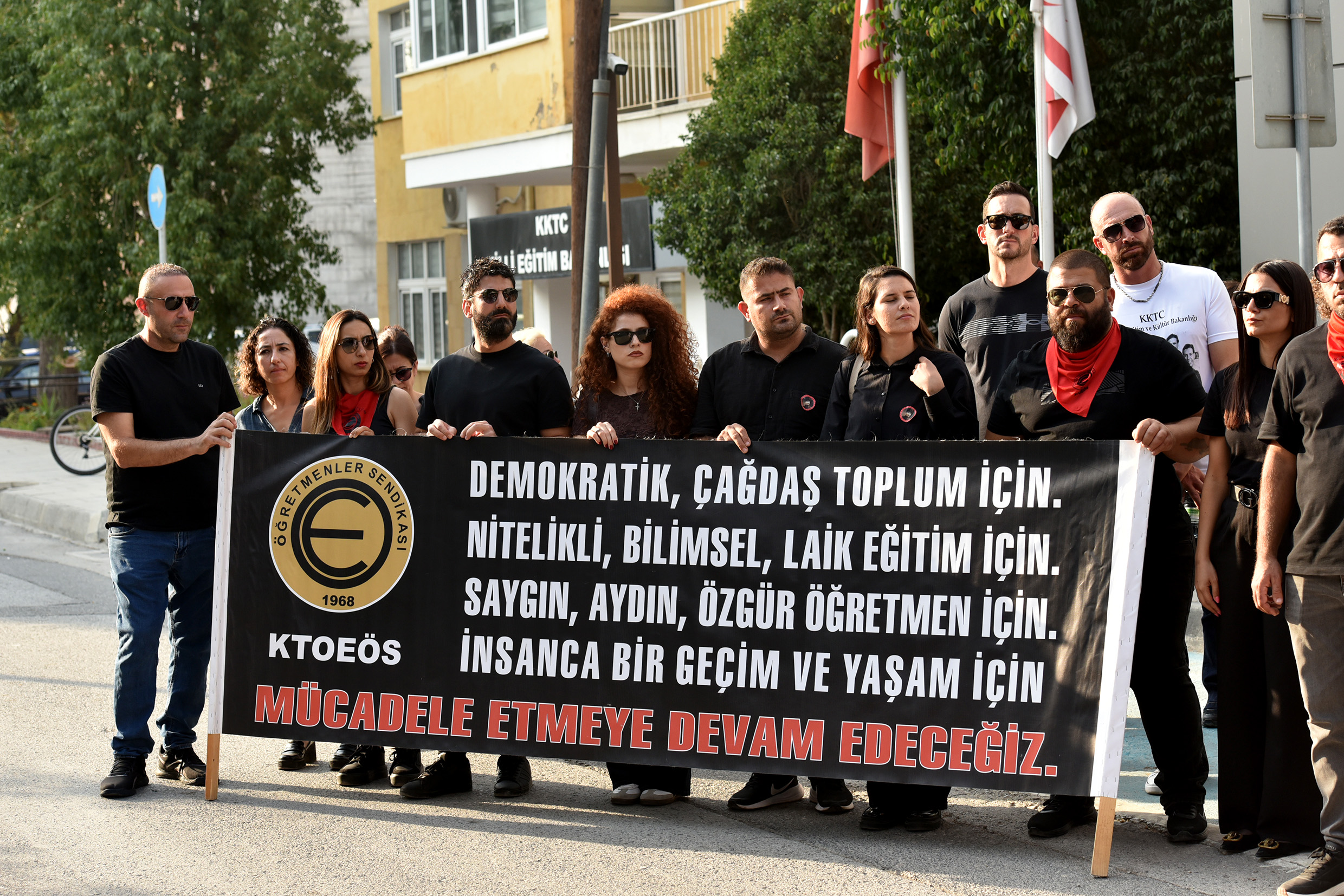 Eylem: İlerici, laik ve bilimsel eğitim için mücadeleden vazgeçmeyeceğiz