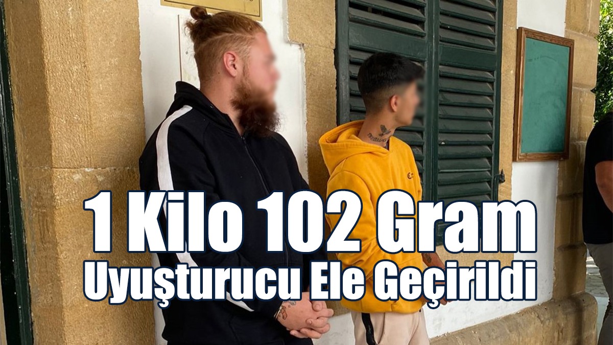 1 Kilo 102 Gram Uyuşturucu Ele Geçirildi