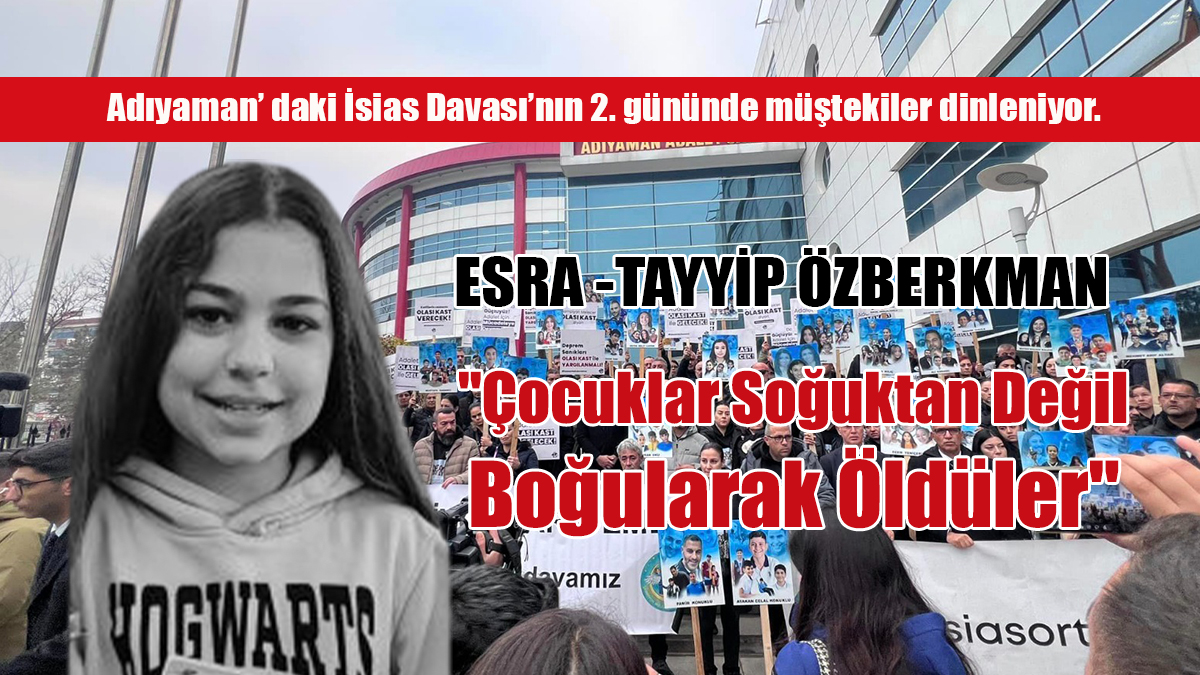 "Çocuklar Soğuktan Değil Boğularak Öldüler"
