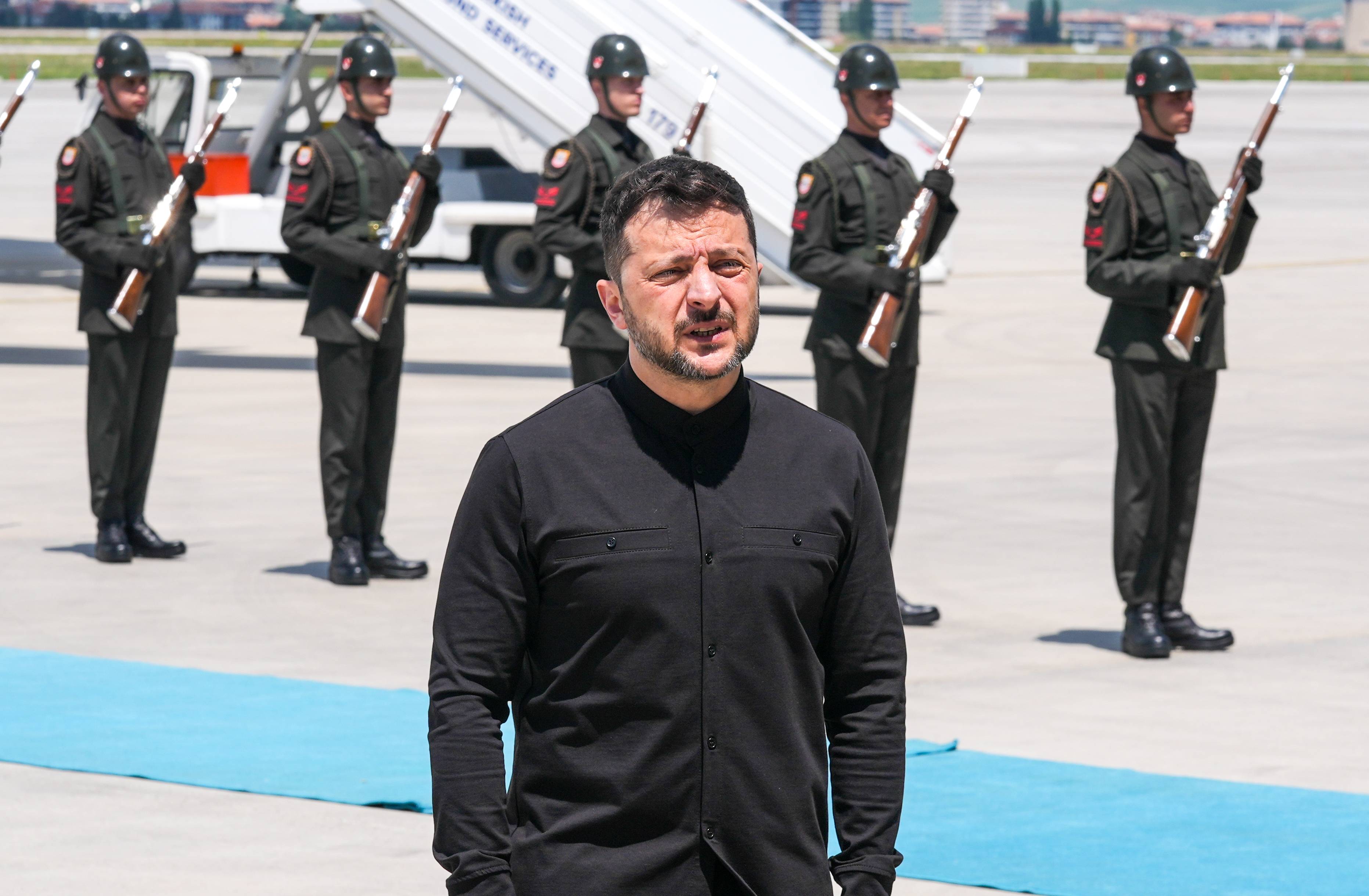 Zelenskiy, Ankara’da… Erdoğan ile görüşecek