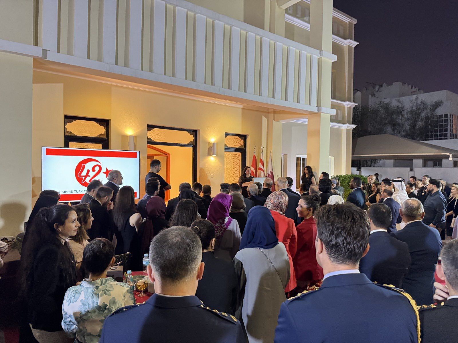 KKTC’nin 42. kuruluş yıl dönümü Doha’da kutlandı