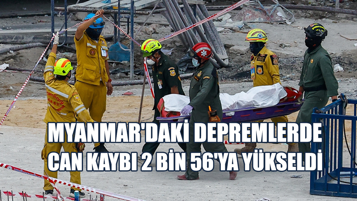 Myanmar'daki Depremlerde Yaklaşık 3 Bin 900 Kişinin Yaralandığı