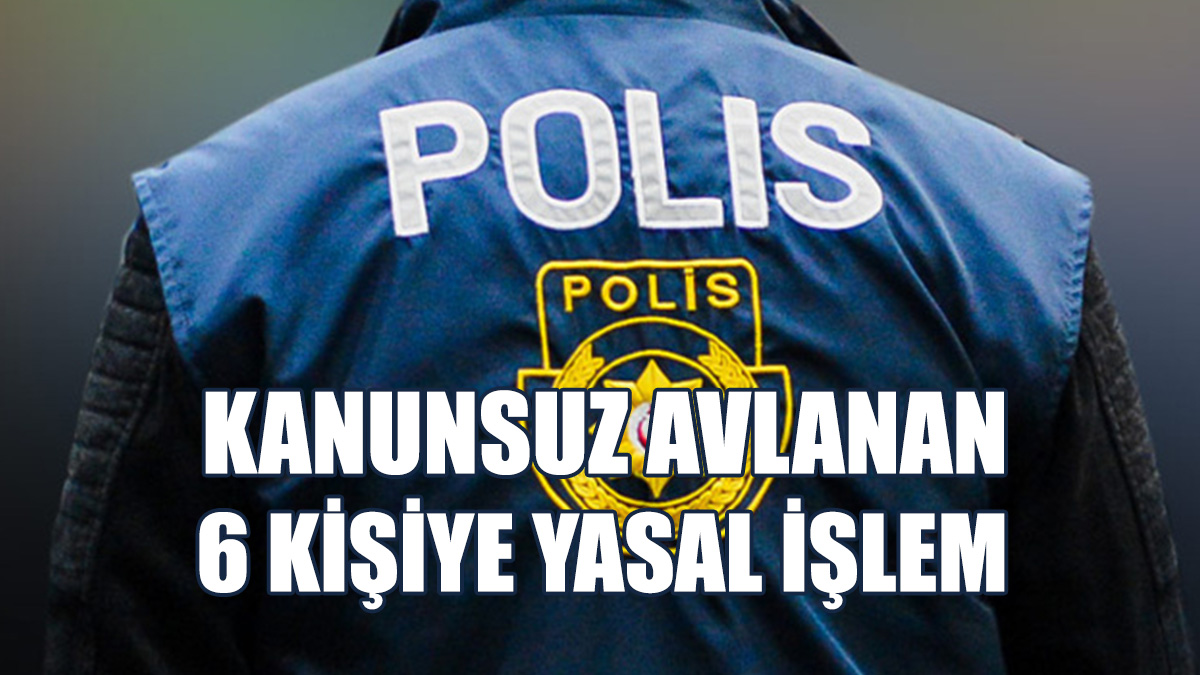 Çevre Koruma Alanı İçinde Kanunsuz Avlandılar