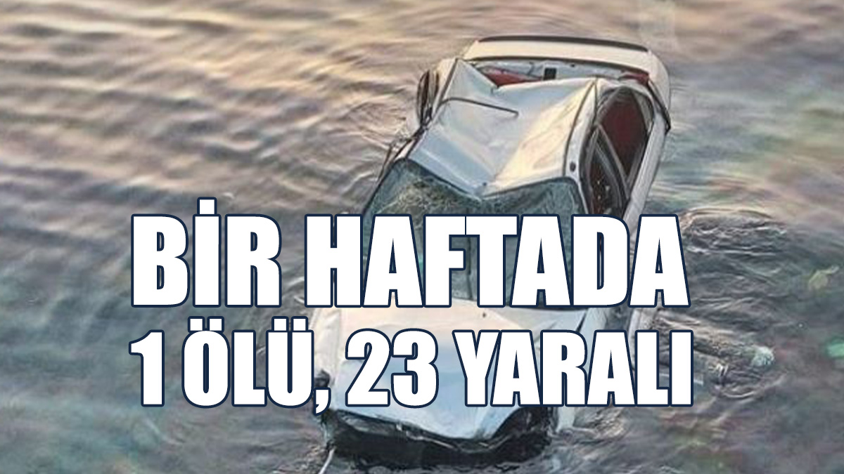 Bir Haftada 68 Trafik Kazası