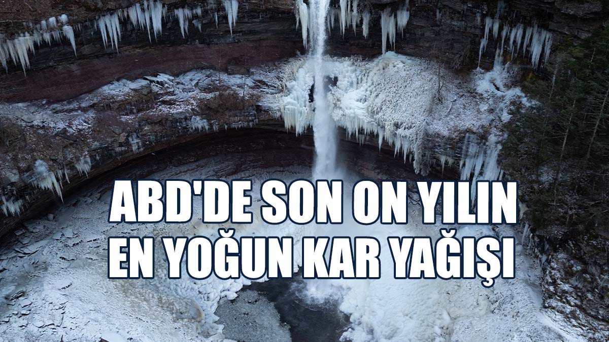 ABD'de 60 Milyonu Etkileyen Son On Yılın “En Yoğun” Kar Yağışı