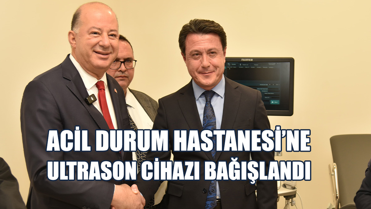 Dinçyürek: Adamızda Olmayan Çok Üst Düzey Bir Ultrason Cihazı