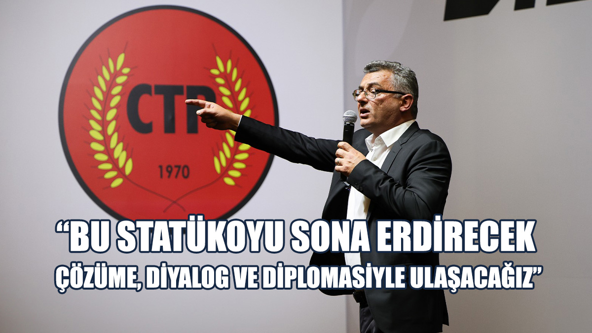 Erhürman: Hep Söyledik, Diyalog, Diplomasi Her Zaman İyidir