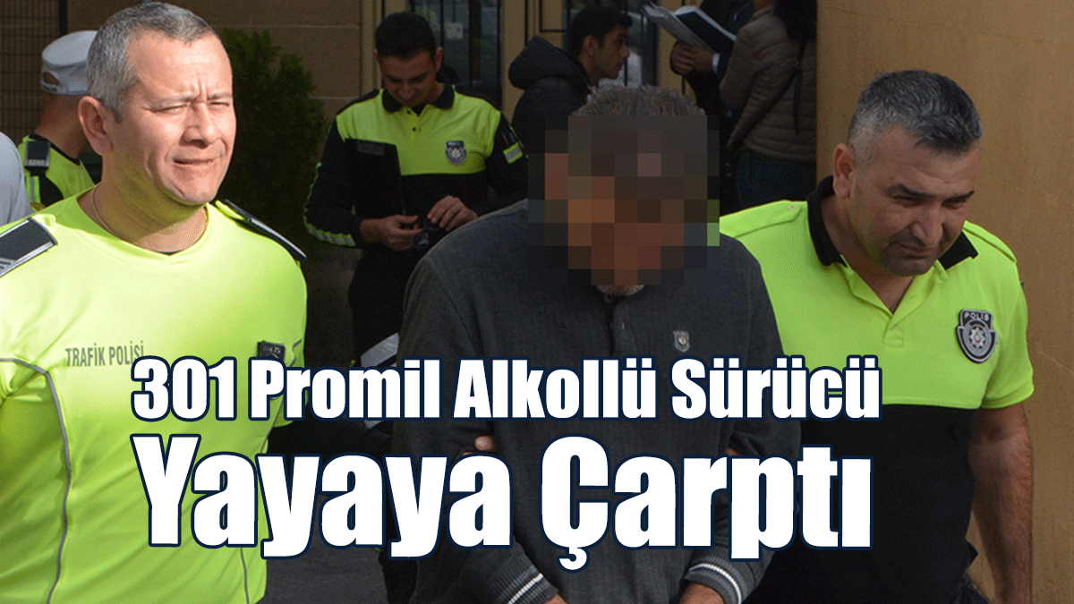 Polis: Yaya, 41 Metre Sürüklendi