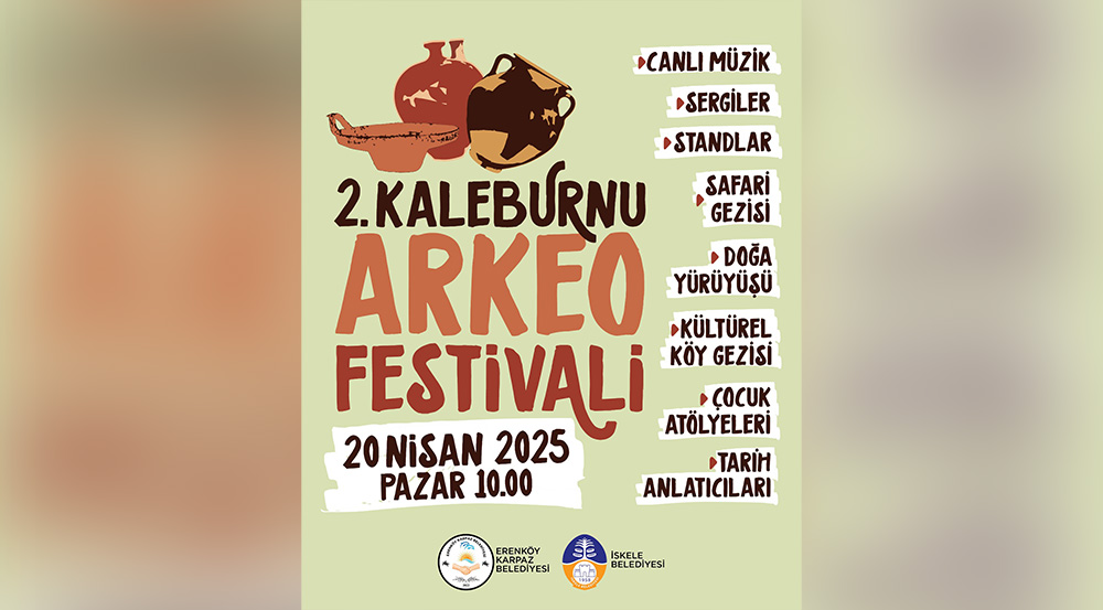 2. Kaleburnu Arkeo Festivali pazar günü yapılıyor