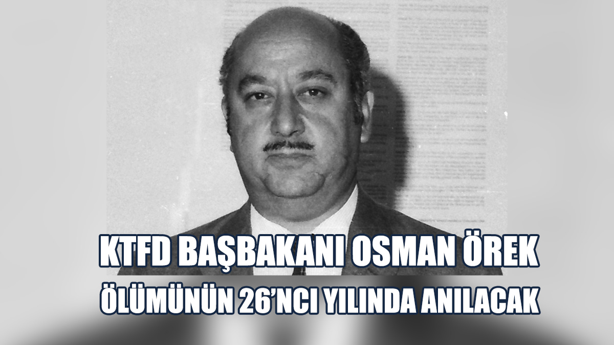 Osman Örek, Törenle Anılacak