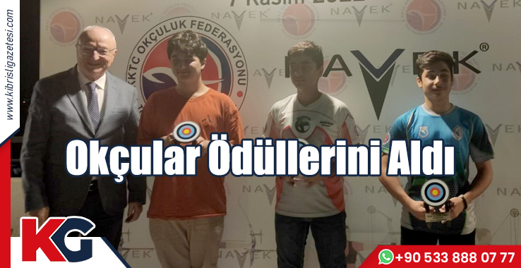 Okçular Ödüllerini Aldı