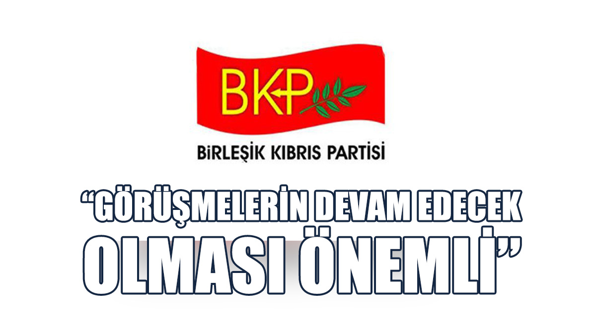 BKP MYK, Gayriresmi Görüşmenin Sonuçlarını Değerlendirdi