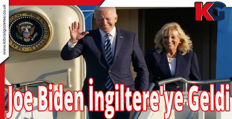Joe Biden İngiltere'ye Geldi