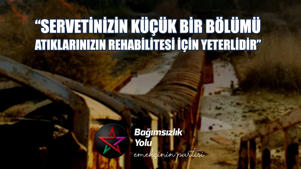 Bağımsızlık Yolu'ndan CMC Yöneticisi Mudd Ailesine Çağrı...