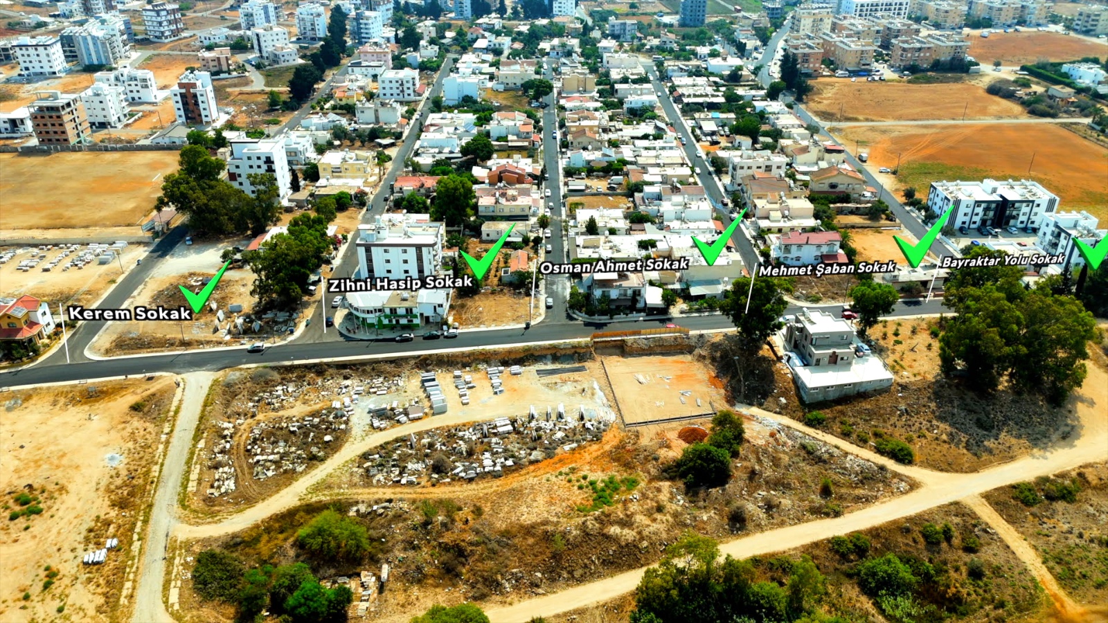 Çanakkale bölgesinde bir çok sokakta asfaltlama tamamlandı