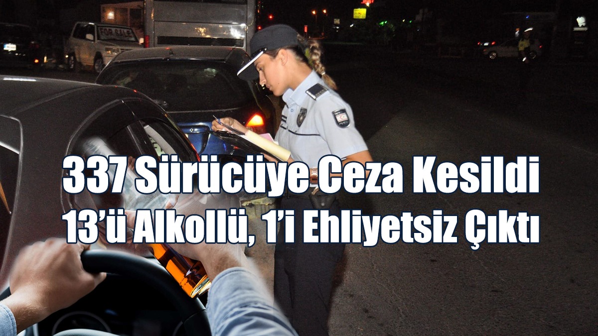 42 Araç Trafikten Men Edildi