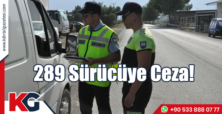 Trafikte 1698 Araç Kontrol Edildi!