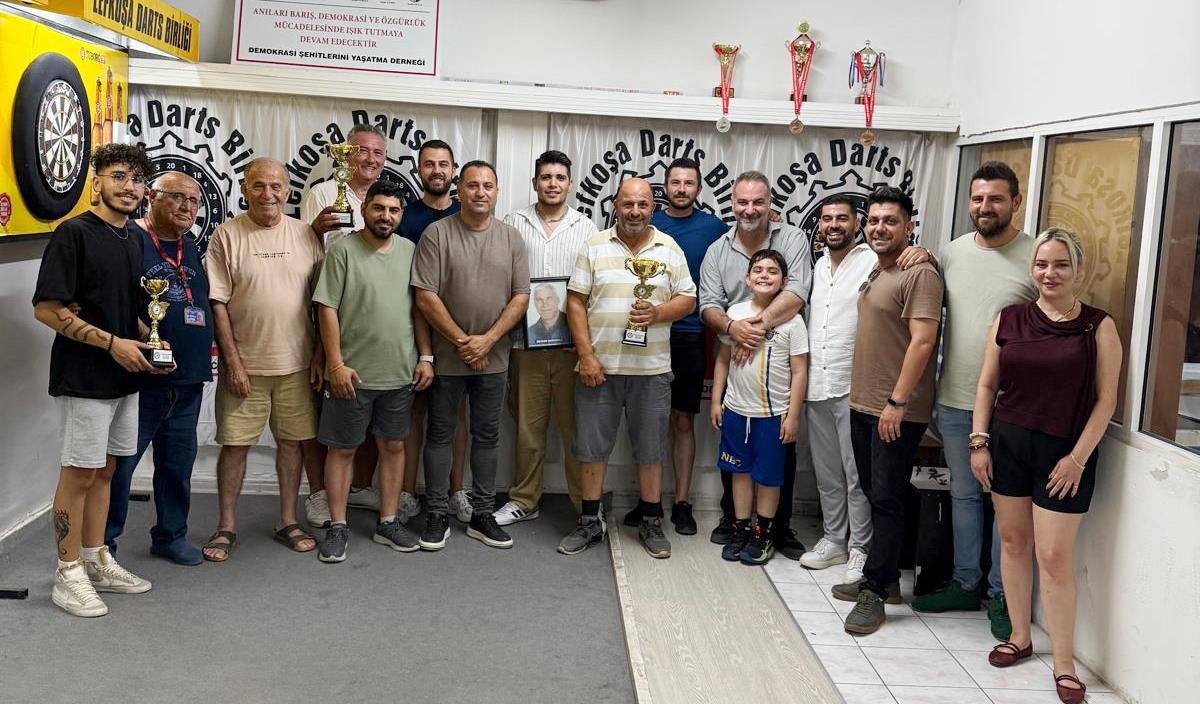 Darts turnuvasında Külahlılar şampiyon
