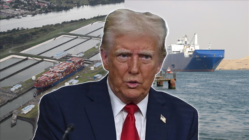 Trump, ABD gemilerinin Panama ve Süveyş kanallarından serbest geçişini istedi