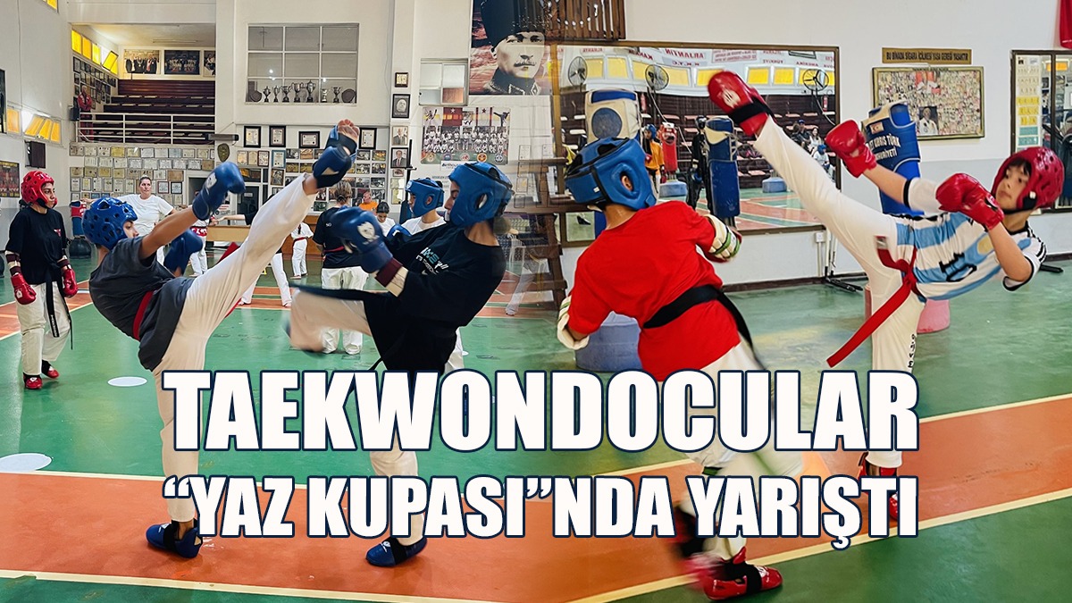 Yaz Kupası Taekwondo Şampiyonası Yapıldı