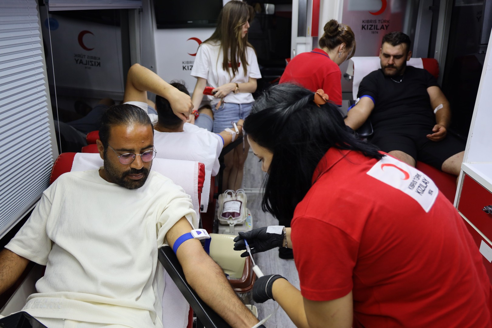 İskele’de kan bağışı kampanyasında 36 ünite kan toplandı
