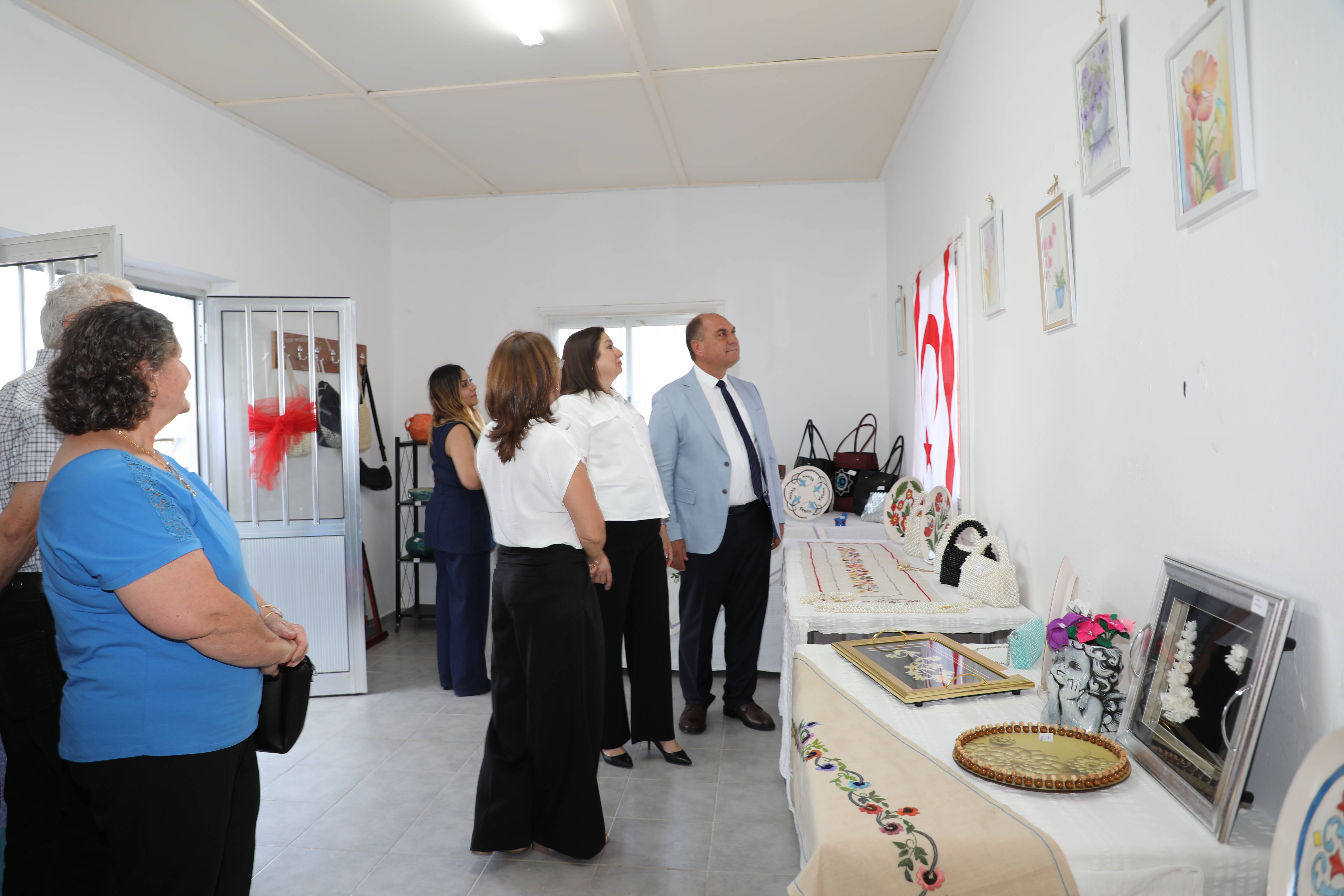 Kırıkkale Köy Kadın Kursu sergisi açıldı