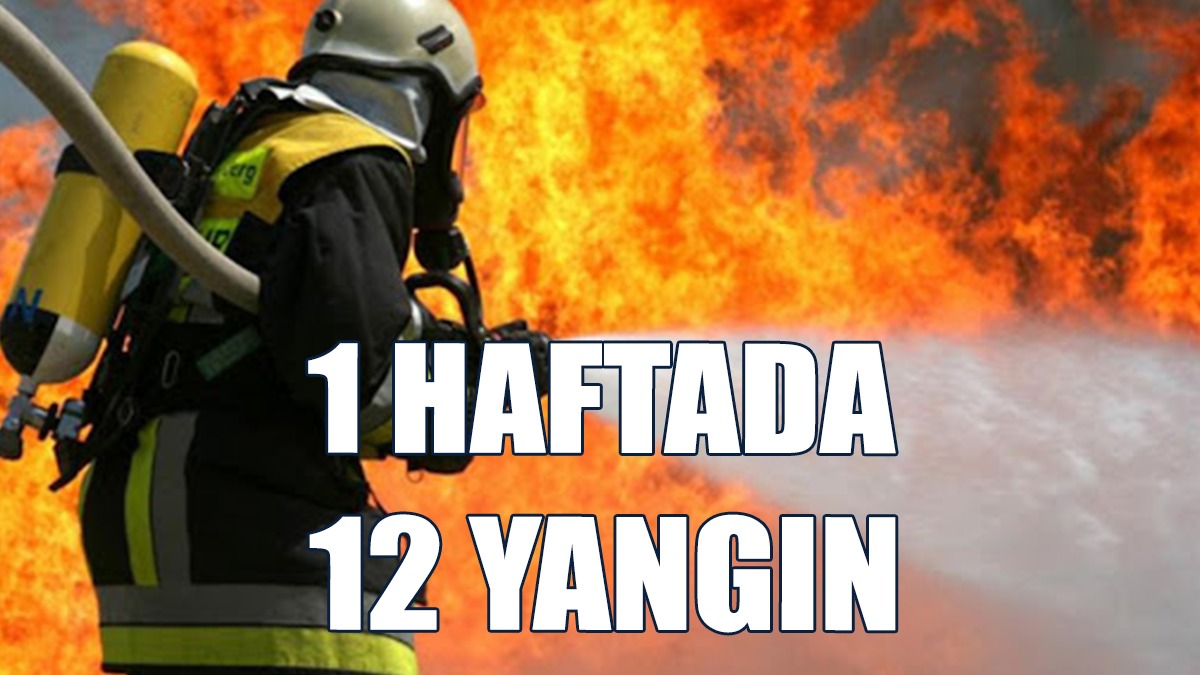 Yangınlar Sonucu Toplam Zarar 229 Bin 650 TL