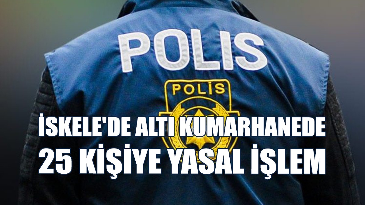 Polis, İskele'deki Kumarhaneleri Denetledi...
